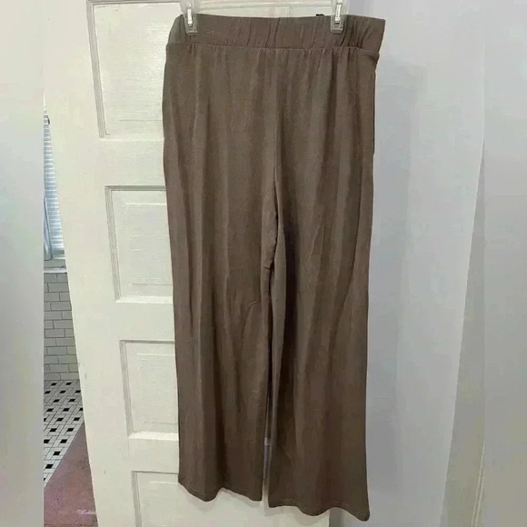 NWT Tahari flowy brown lightweight pants - Picture 5 of 6